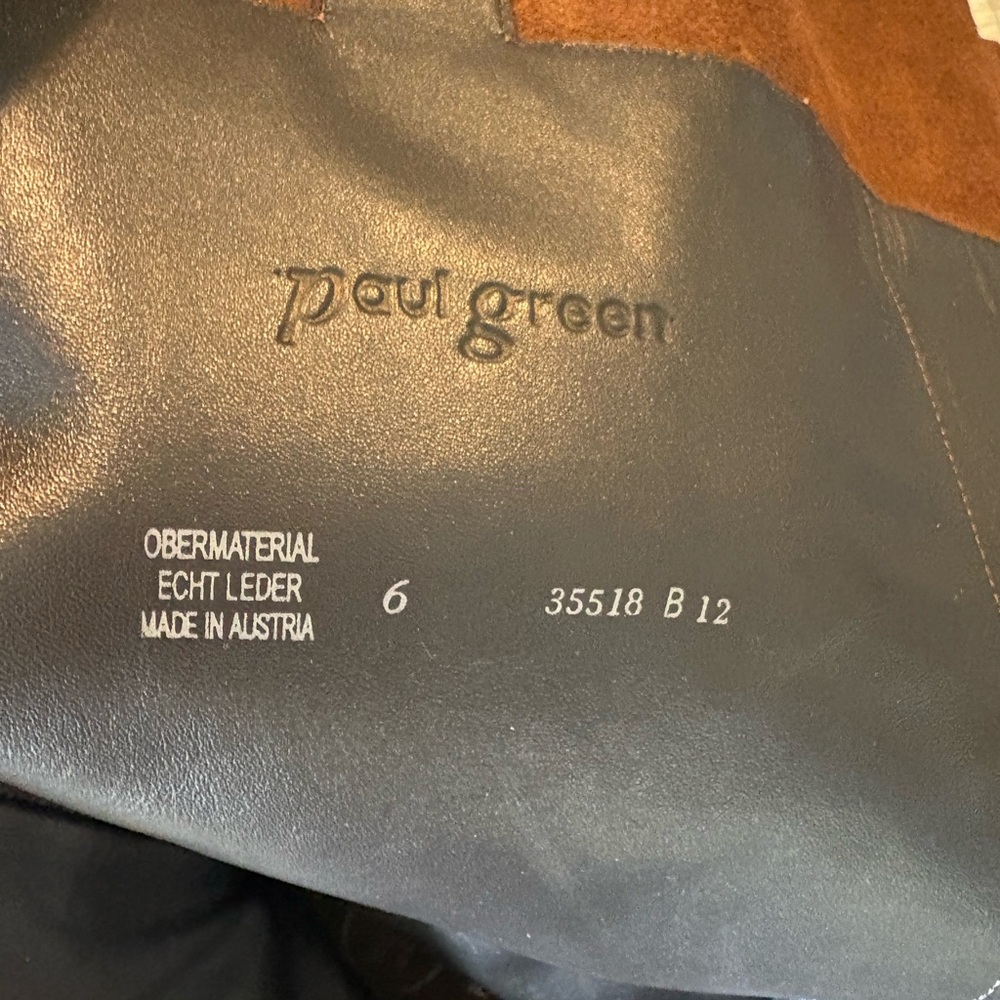 Paul Green Brown Heeled Boots - Picture 5 of 5